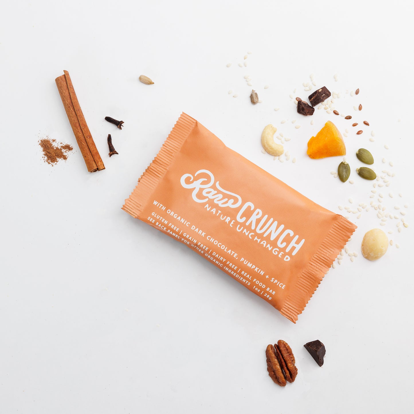 Organic Dark Chocolate Pumpkin + Spice